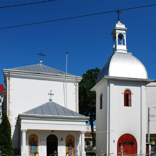 White church in Roman