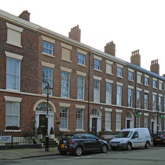 1 Catharine Street, 2 St Bride Street and 42-50 Falkner Street