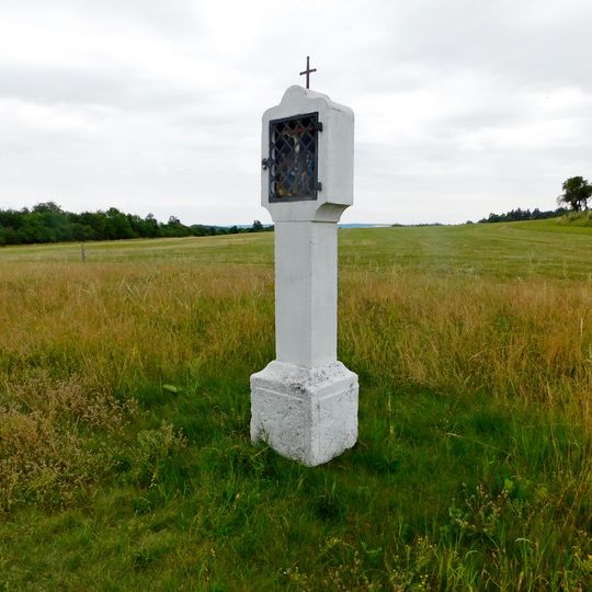 Dvanácté zastavení křížové cesty u Valče