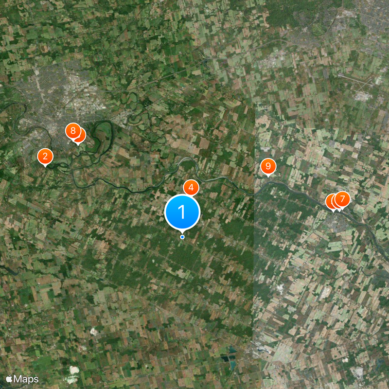 Six Nations of the Grand River 40 Map