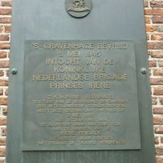 Plaquette Prinses Irene Brigade